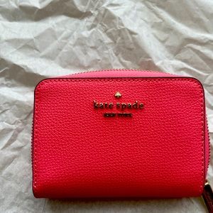 Beautiful Kate Spade Darcy Refined grain leather small zip wallet